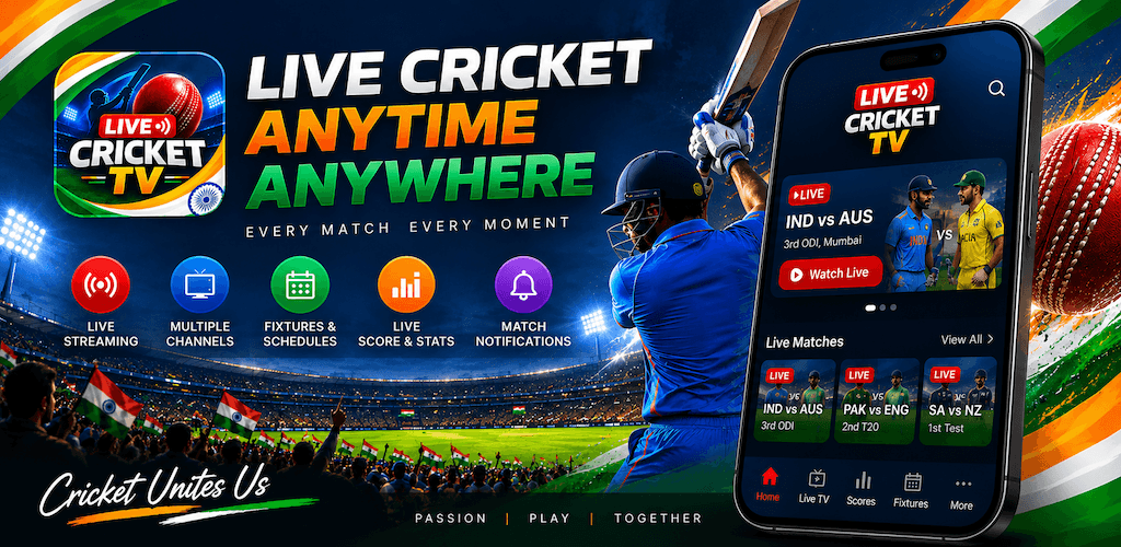 Live Cricket TV featured graphic