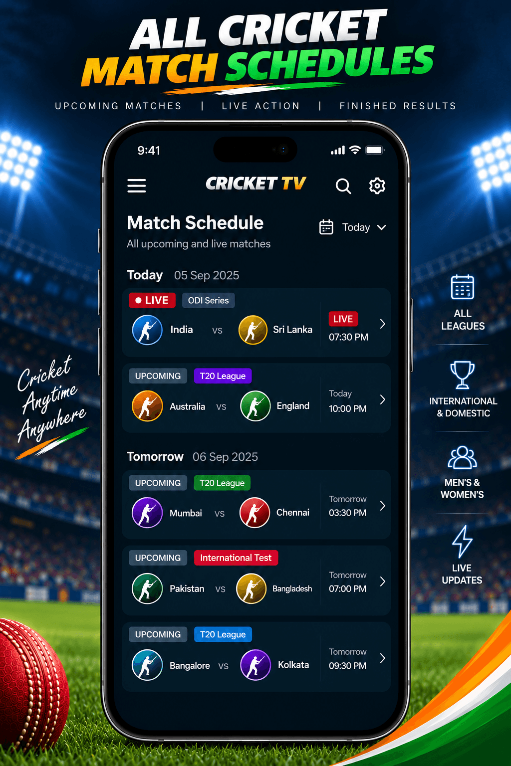 Cricket screenshot 2